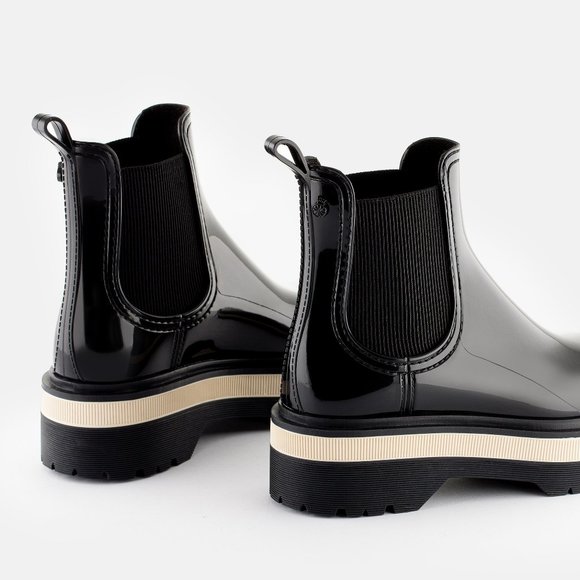 SOLD - LIKE NEW! - Lemon Jelly Netty Boot in Black / White - Size 37 - Picture 3 of 8